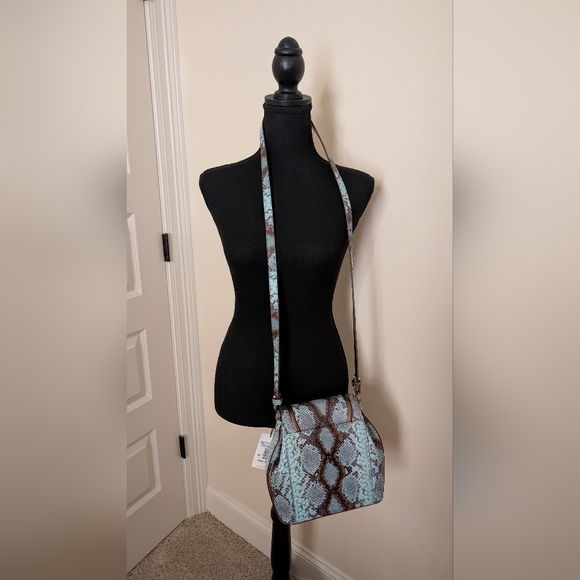 Brahmin Turquoise Stone Margo Crossbody - Picture 2 of 4